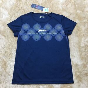 【送料無料】スリクソン（SRIXON）Tシャツ Mサイズ 新品 SDL-8620Wインクブルー