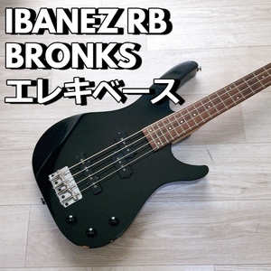 IBANEZ RB BRONKS 国産 MADE IN JAPAN エレキベース ジャズベース ギター アイバニーズ ブラック シリアルNoあり【動作品】 300