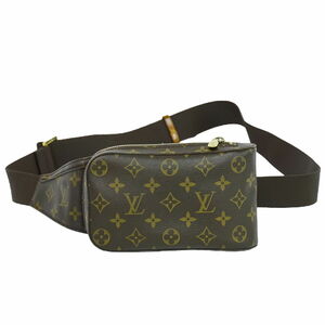 本物 ルイヴィトン LOUIS VUITTON LV ジェロニモス スペシャルオーダー モノグラム ウエストポーチ ブラウン M50211