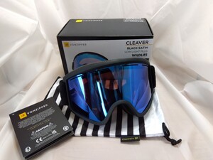 未使用 VONZIPPER CLEAVER ボンジッパー　悪天候対応 平面レンズ　 スキー　スノーボード　 ゴーグル