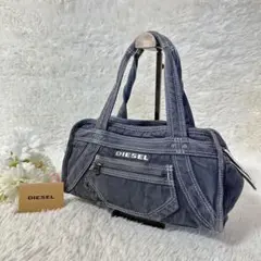 レアカラー✨DIESEL ハンドバッグ ミニボストン y2k インディゴデニム