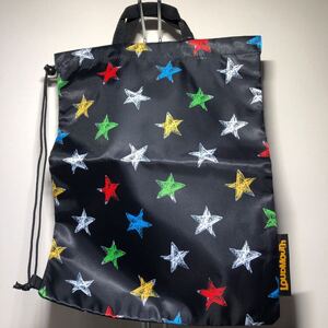 LOUDMOUTH ラウドマウス　マルチケース ゴルフシューズケース 小物入れ ランドリーバッグ　巾着袋　LM-MC0002 322:Stars at Night ※紐短め