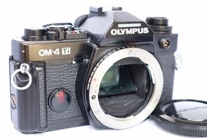 ★美品★OLYMPUS オリンパス OM-4 Ti ブラック #0864