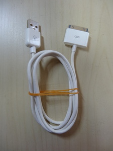 [送料無料 即決] Apple Dockコネクタ USBケーブル (Dock Connector to USB Cable) USED