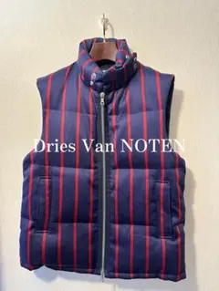 Dries Van NOTEN Wool Stripe Down Vest