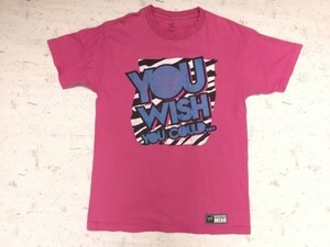 authentic WEAR プロレス 格闘技 DZ Dolph Ziggler ドルフジグラー WWE 半袖Tシャツ メンズ M ピンク