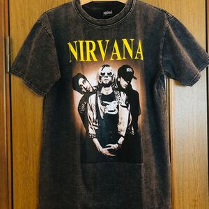 ニルヴァーナ Nirvana L バンドTシャツ ロックTシャツ ブラック　...