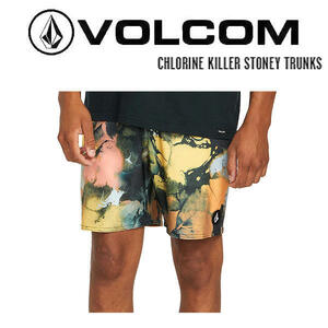 新品・送込★VOLCOM ボードショーツ CHLORINE KILLER STONEY TRNK 17★ボルコム ストレッチ サーフトランクス ハーフパンツ ショートパンツ