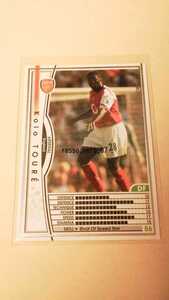 ☆WCCF2004-2005☆04-05☆007☆白☆コロ・トゥーレ☆アーセナル☆Kolo Toure☆Arsenal☆