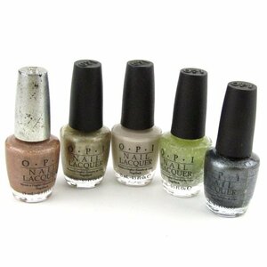 オーピーアイ ネイルラッカー 5点セット まとめて 大量 コスメ 化粧品 マニキュア レディース OPI