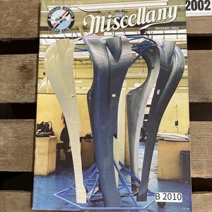 B2010　2002　 「MISCELLANY」モーガンスポーツカークラブ　クラシックカー　英国車 カスタム 古本　雑誌 旧車　ビンテージ　自動車