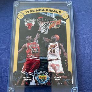 Michael Jordan★1996 Upper Deck Authenticated “NBA FINALS”★マイケル・ジョーダン★5,000枚限定★UDA専用ケース入り★ビンテージ