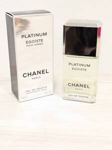 ☆社交的な男性へ CHANEL シャネル EGOISTE エゴイスト PLATINUM プラチナム オードゥトワレット ヴァポリザター 香水 100ml 【B17013AK】