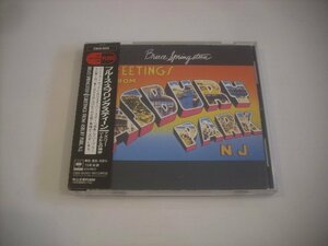 ● 帯付 CD ブルース・スプリングスティーン / アズベリー・パークからの挨拶 BRUCE SPRINGSTEEN CBS SONY CSCS 6014 ◇r60503