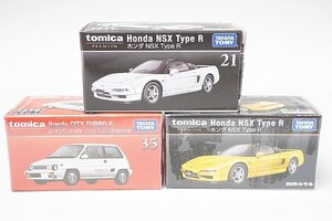 TOMICA トミカプレミアム ホンダ NSX Type R / HONDA NSX タイプR / シティ ターボII トミカプレミアム発売記念仕様 3点セット