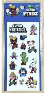 即決☆ヒスミニ☆正規品☆新品☆マリオ☆ステッカー☆シール☆スマホ☆携帯☆DS☆ヒステリックミニ☆HYSTERICMINI