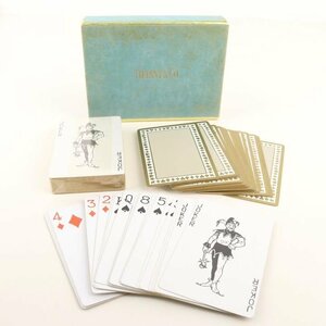 ティファニー トランプ カード 2組セット ビンテージ ブランド コレクション 小物 グッズ レディース TIFFANY&Co.