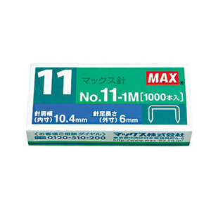 【30個セット】 MAX マックス バイモ11シリーズ使用針 No.11-1M MS90050X30 /l