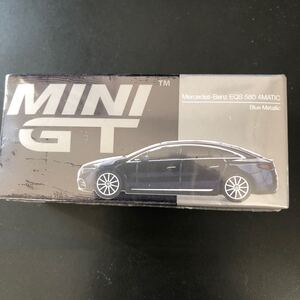 1/64 MINI GT メルセデス ベンツ EQS 580 4MATICナチュラルブルーメタリック