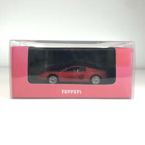 □中古品□ ixo MODELS イクソモデルス ミニカー 1/43 FERRARI TESTAROSSA 1984(レッド) [FER02] 現状品