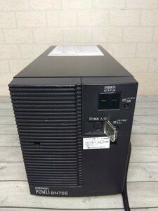 546■OMRON　オムロン 無停電電源装置　POWLI BN755　ジャンク現状品