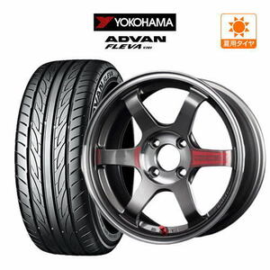 サマータイヤ ホイール 4本 レイズ ボルク TE37 ソニック SL YOKOHAMA アドバン フレバ V701 165/50R15