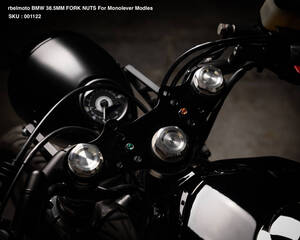 レベルモト rebelmoto BMW 38.5mm フォークナット モノレバーモデル用 2個セット Made in Denmark