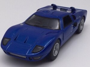 1台売り 青 1/32 1966 フォードGT 40 MK2 ミニカー アメ車 Aカー レトロ アンティーク 外車 マーク2