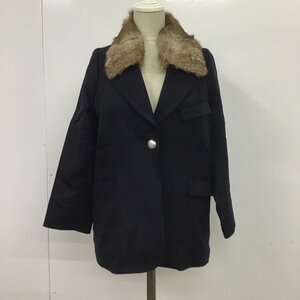 ARCHI S アーキ ジャケット、上着 ジャケット、ブレザー AW11-D1 ラビットファー Jacket 紺 / ネイビー / 10084942