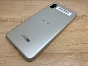 未使用 本体のみ SIMフリー Android One S7 シルバー Y!mobile SIMロック解除済み スマートフォン 充電ケーブル付き 送料無料