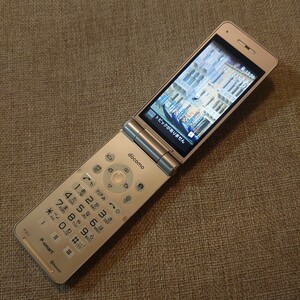 P-01J docomo ゴールド