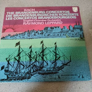 LPレコード バッハ:ブランデンブルク協奏曲PHILIPS:6747 Bach English Chamber Orchestra, Raymond Leppard The Brandenburg Concertos oa7