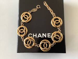 ★美品★CHANEL シャネル　ココマークブレスレット　ビンテージ