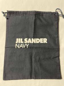 ★JIL SANDER NAVY　布製保存袋・収納袋　/　ジルサンダーネイビー