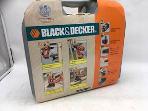 【動作しましたが、ニカドバッテリーの為ジャンク】Black&Decker/ブラックアンドデッカー 12V充電マルチツール KC2000FK [ITKMARRD50JG]