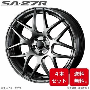 ウェッズ ホイール ウェッズスポーツ SA-27R シャトル GK8/GK9/GP7/GP8 ホンダ 16インチ 4H 4本セット 0074206 WEDS