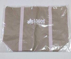 【未使用品】 ロゴス　LOGOS　レジャートートバッグ　☆　ベージュ　 ☆　LOGOS