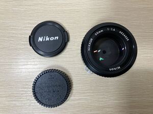 【ジャンク出品】Nikon NIKKOR 50mm F1.4 レンズ【カメラ13】