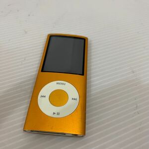 iPod nano Apple 第4世代　A1285 動作品　本体のみ　オレンジ　（05.23）