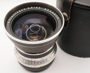 ■Carl Zeiss Jena Flektogon f2.8/65mm Pentacon Sixマウント 現状品