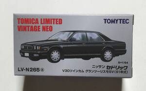 即決！ トミカ リミテッド ヴィンテージ ネオ LV-N265a 日産 セドリック V30 ツインカム グランツーリスモ SV 91年式 (黒) 新品・未使用品