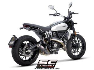 【国内在庫】SC-PROJECT SCプロジェクト CR-Tサイレンサー 公道走行可 ユーロ5 DUCATI スクランブラー SCRAMBLER 800 