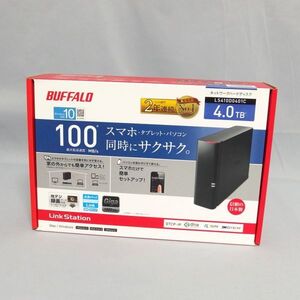 未開封★BUFFALO LinkStation ネットワークハードディスク LS410D0401C 4.0TB リンクステーション HDD バッファロー★