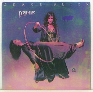 LP,GRACE SLICK　DREAMS　輸入盤　ジャケット不良