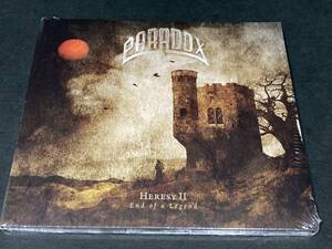 未開封 輸入盤CD Paradox パラドックス / Heresy II end of a legend　ドイツ産スラッシュメタル　デジパック