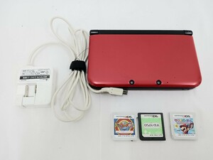 ニンテンドー 　3DSLL　レッド　NINTENDO　任天堂　動作確認