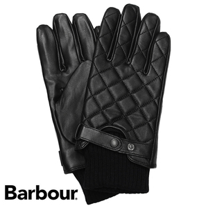 バブアー Barbour グローブ 手袋 メンズ レザー サイズL MGL0027 BK11 新品