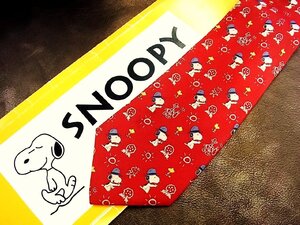 ★並品★4K00499【ピーナッツ】SNOOPY 「スヌーピー お絵かき 柄」ネクタイ