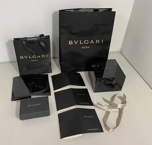 BVLGARI ブルガリ 空箱 ウォッチBOX ショップ袋 いっぱい！リボン/カード/他