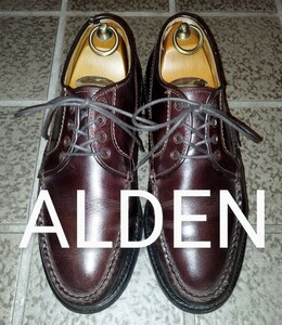 Alden◇オールデン◇Uチップ◇ブラウン◇7D◇格安出品